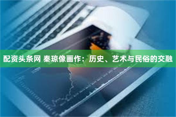 配资头条网 秦琼像画作：历史、艺术与民俗的交融