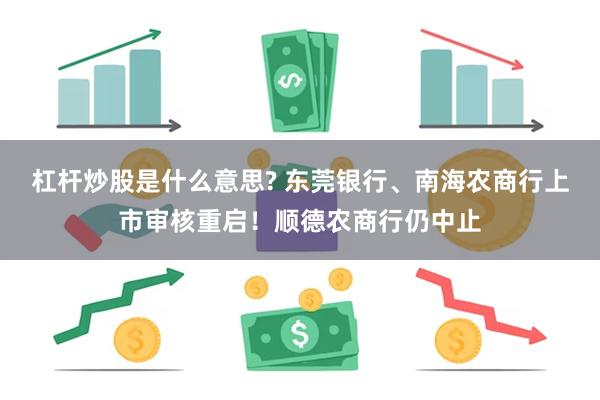 杠杆炒股是什么意思? 东莞银行、南海农商行上市审核重启！顺德农商行仍中止